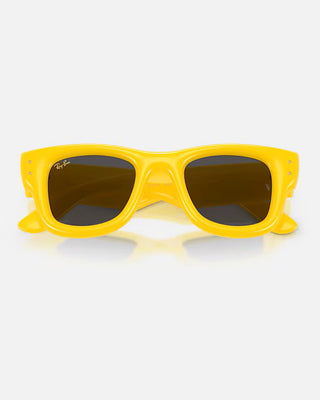 Ray-Ban Wayfarer Puffer Sunglasses - Polished Yellow/Ultra Black