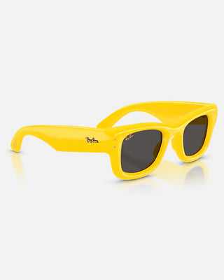 Ray-Ban Wayfarer Puffer Sunglasses - Polished Yellow/Ultra Black