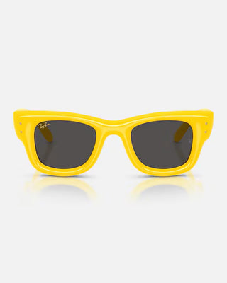Ray-Ban Wayfarer Puffer Sunglasses - Polished Yellow/Ultra Black