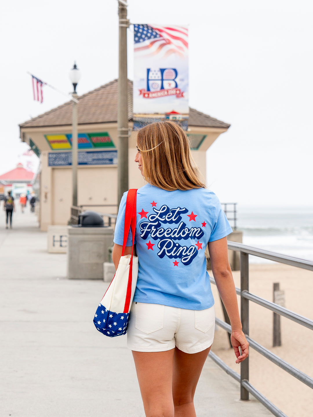 Women's Freedom Ring S/S Tee