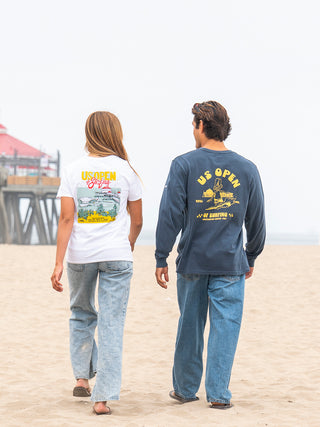 US Open x Jack's Surfboards 2026 Dude L/S Pigment T-Shirt - Pigment Indigo