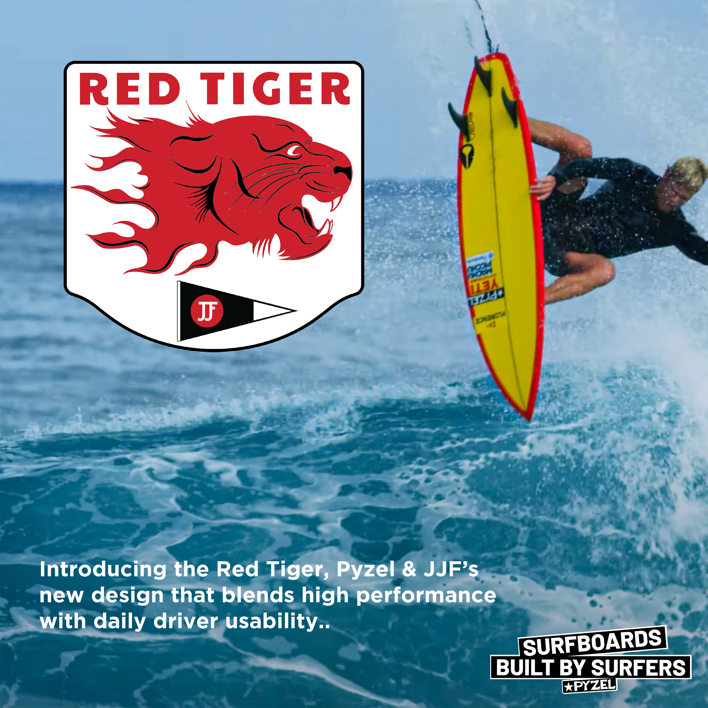 Pyzel Red Tiger Surfboard