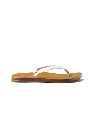 Reef Women's Cushion Slim - White/Tan