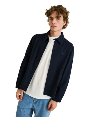Rhythm Awake Herringbone Jacket - Navy