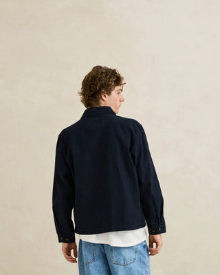 Rhythm Awake Herringbone Jacket - Navy