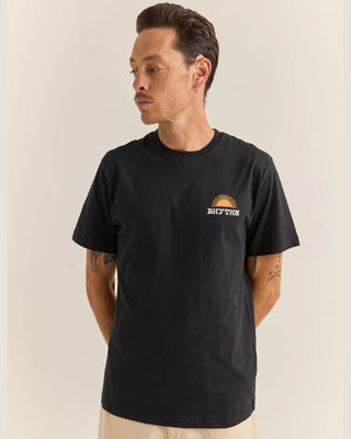 Rhythm Awake Short Sleeve T-Shirt - Black
