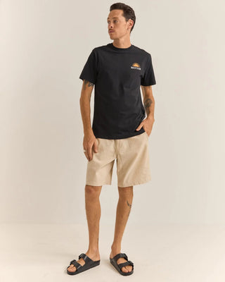 Rhythm Awake Short Sleeve T-Shirt - Black