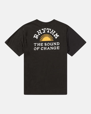 Rhythm Awake Short Sleeve T-Shirt - Black