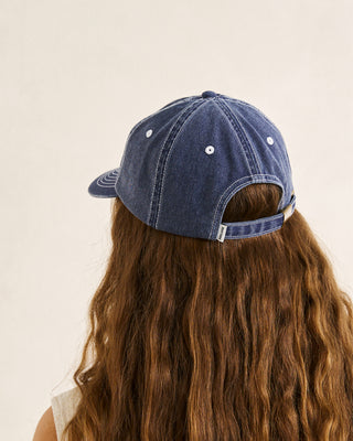 Rhythm Women's Bayside Cap - Washed Dark Blue