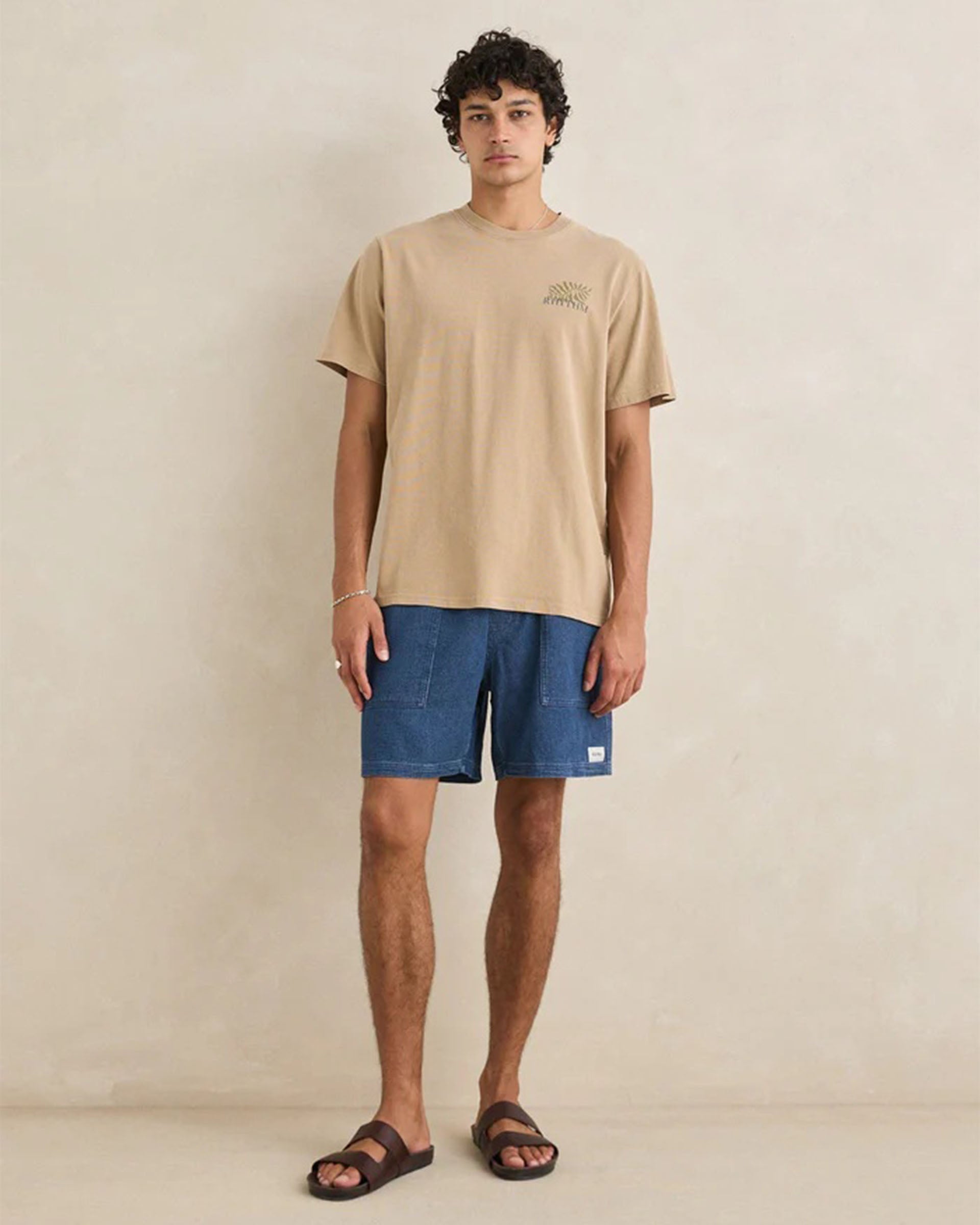 Rhythm Botanical Vintage Short Sleeve T-Shirt - Incense