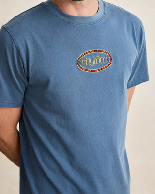 Rhythm Botanica Vintage Short Sleeve T-Shirt - Navy