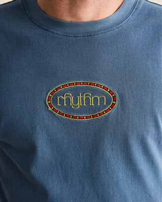 Rhythm Botanica Vintage Short Sleeve T-Shirt - Navy