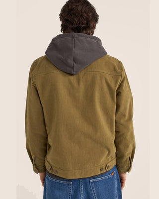 Rhythm Brushed Twill Trucker - Olive