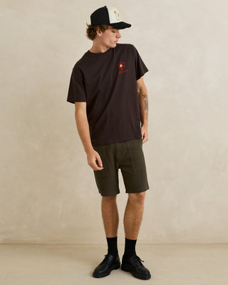Rhythm Cactus Short Sleeve T-Shirt - Black