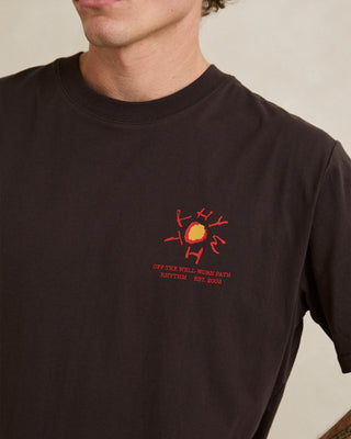 Rhythm Cactus Short Sleeve T-Shirt - Black