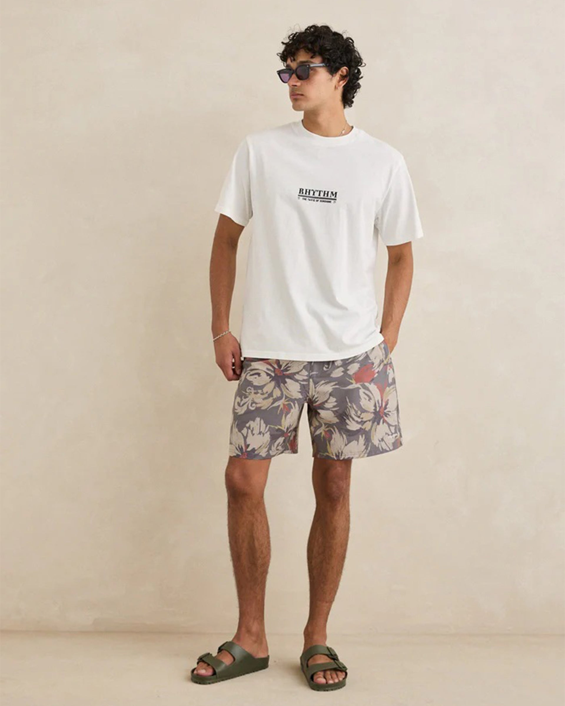 Rhythm Cactus Vintage Short Sleeve T-Shirt - Vintage White