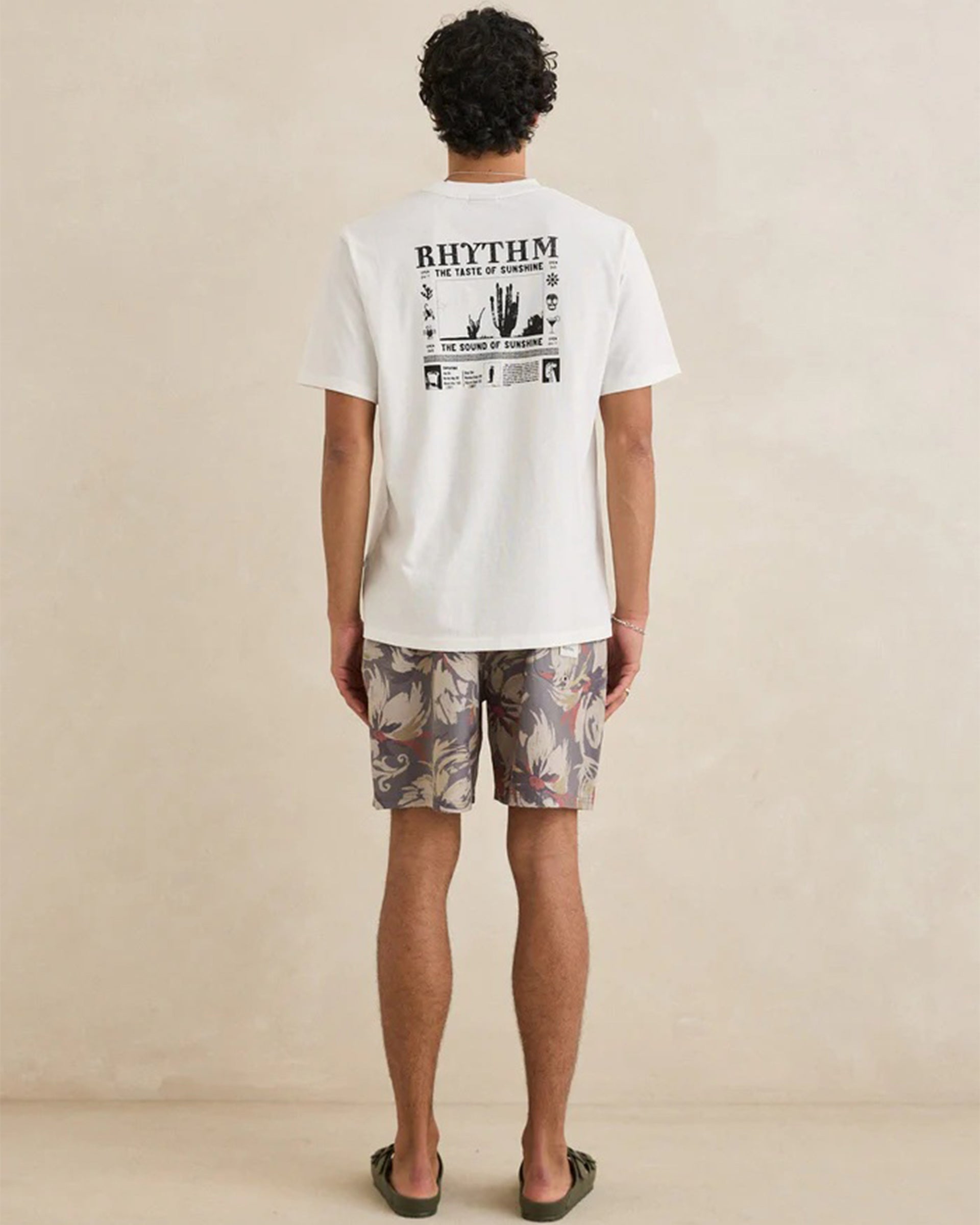 Rhythm Cactus Vintage Short Sleeve T-Shirt - Vintage White