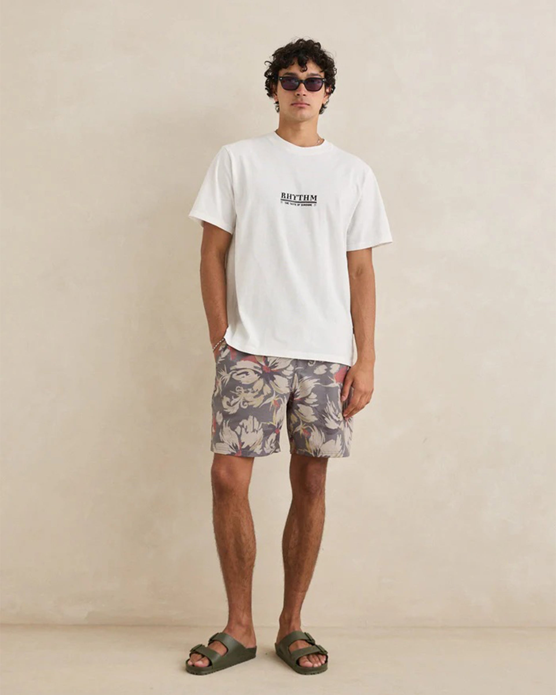 Rhythm Cactus Vintage Short Sleeve T-Shirt - Vintage White