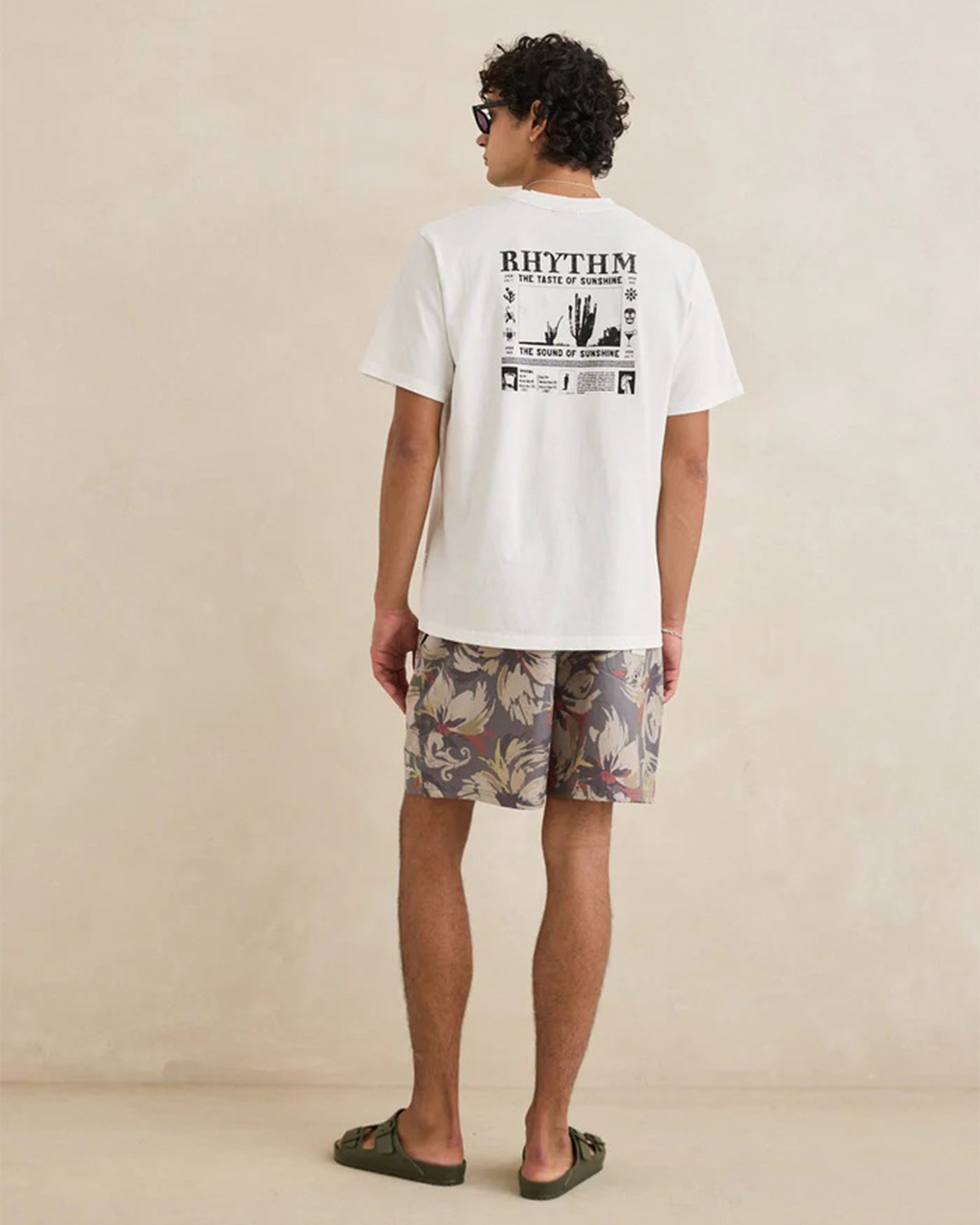 Rhythm Cactus Vintage Short Sleeve T-Shirt - Vintage White