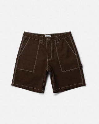 Rhythm Carpenter Canvas Shorts - Chocolate