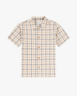 Rhythm Check Short Sleeve Shirt - Natural