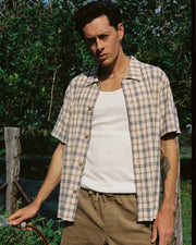 Rhythm Check Short Sleeve Shirt - Natural
