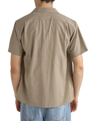 Rhythm Check Short Sleeve Shirt - Sand