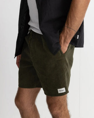 Classic Cord Jam Shorts - Olive