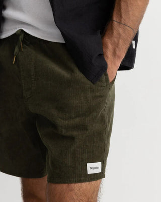 Classic Cord Jam Shorts - Olive