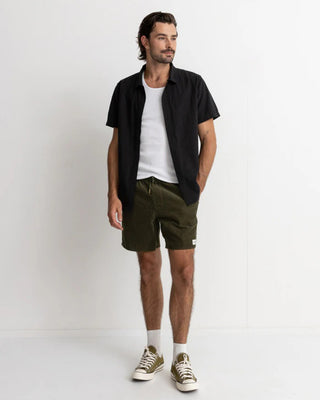 Classic Cord Jam Shorts - Olive