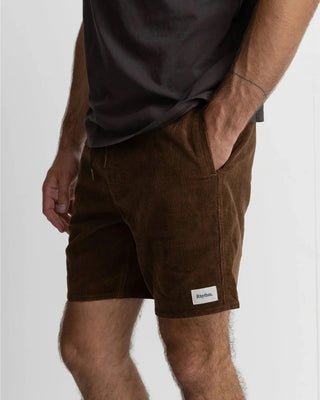 Classic Cord Jam Shorts - Chocolate