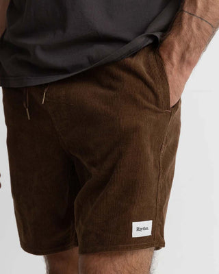 Classic Cord Jam Shorts - Chocolate