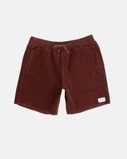 Rhythm Classic Cord Jam Shorts - Merlot