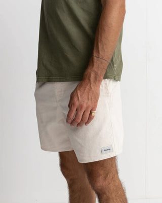 Rhythm Classic Cord Jam Shorts - Vintage White
