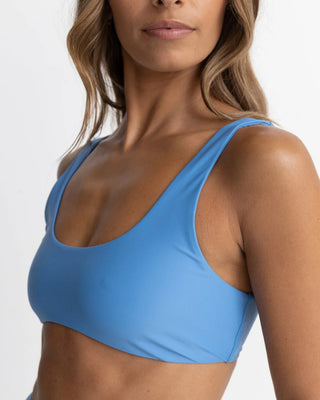 Rhythm Women's Classic Crop Top - Blue