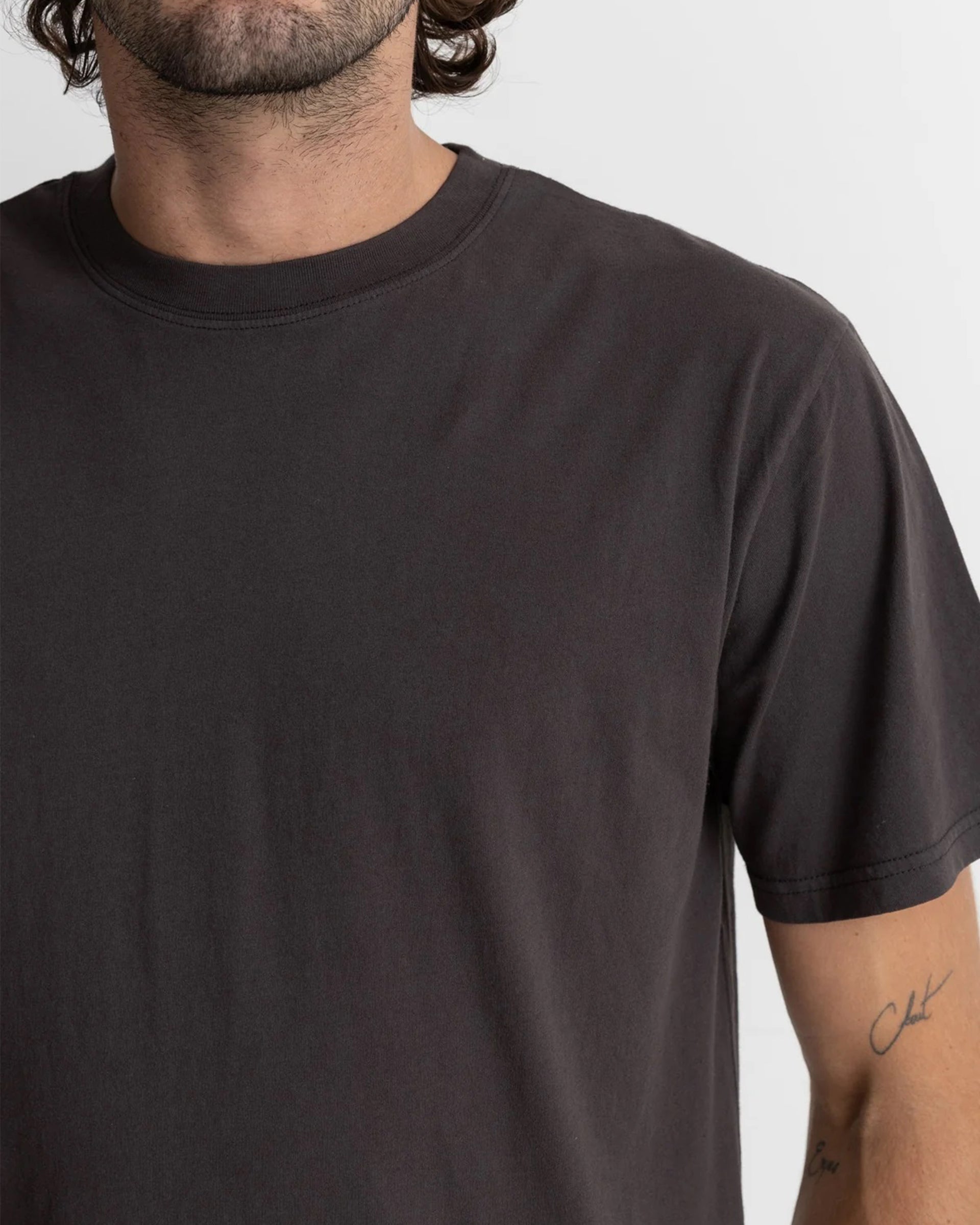 Rhythm Classic Vintage Short Sleeve T-Shirt - Vintage Black