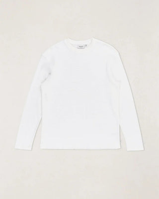 Rhythm Classic Waffle Knit Shirt - White