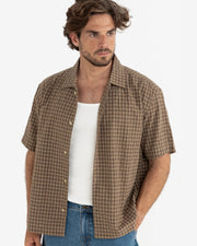 Rhythm Colby Check Short Sleeve Shirt