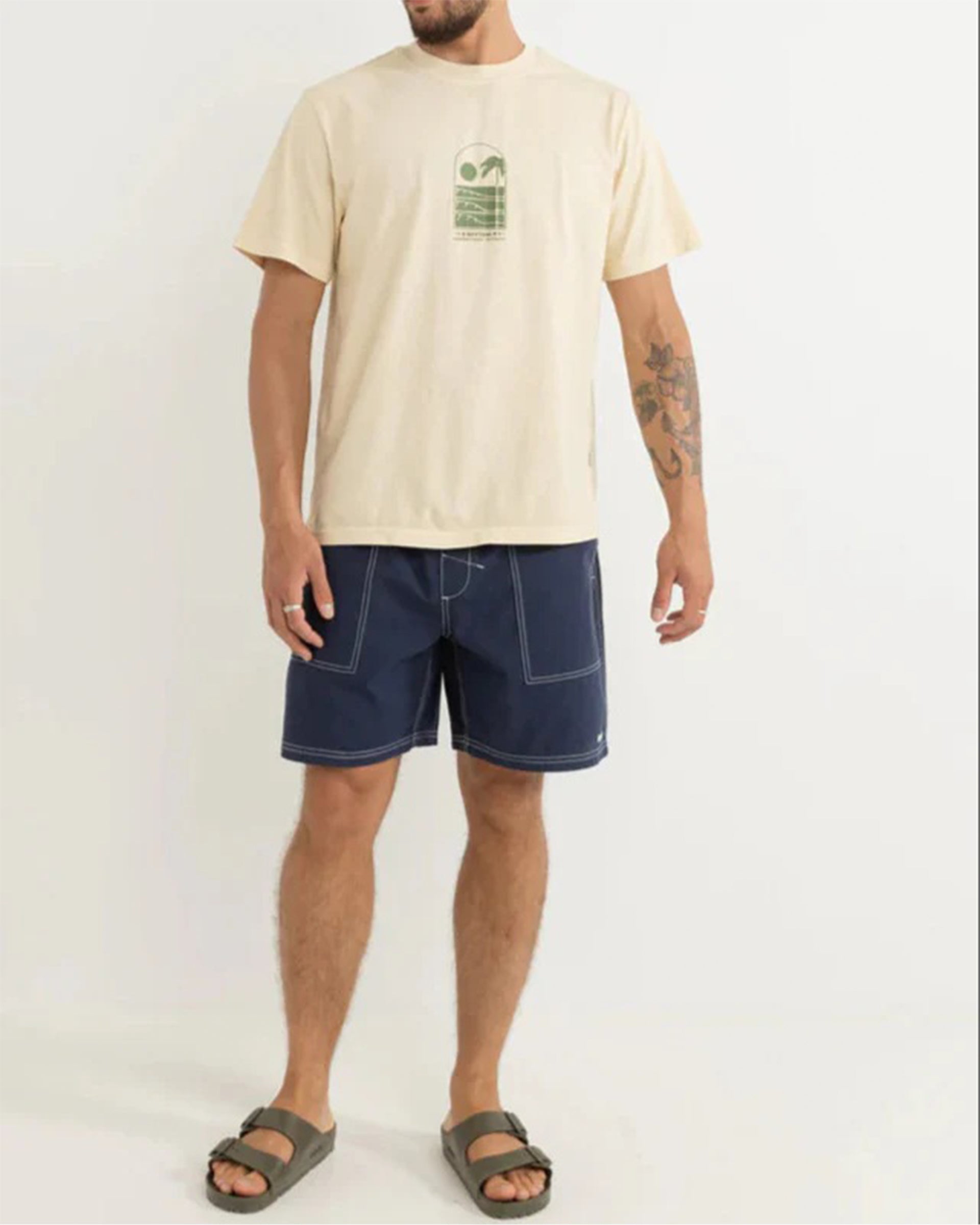 Rhythm Commuter Jam Shorts - Blue