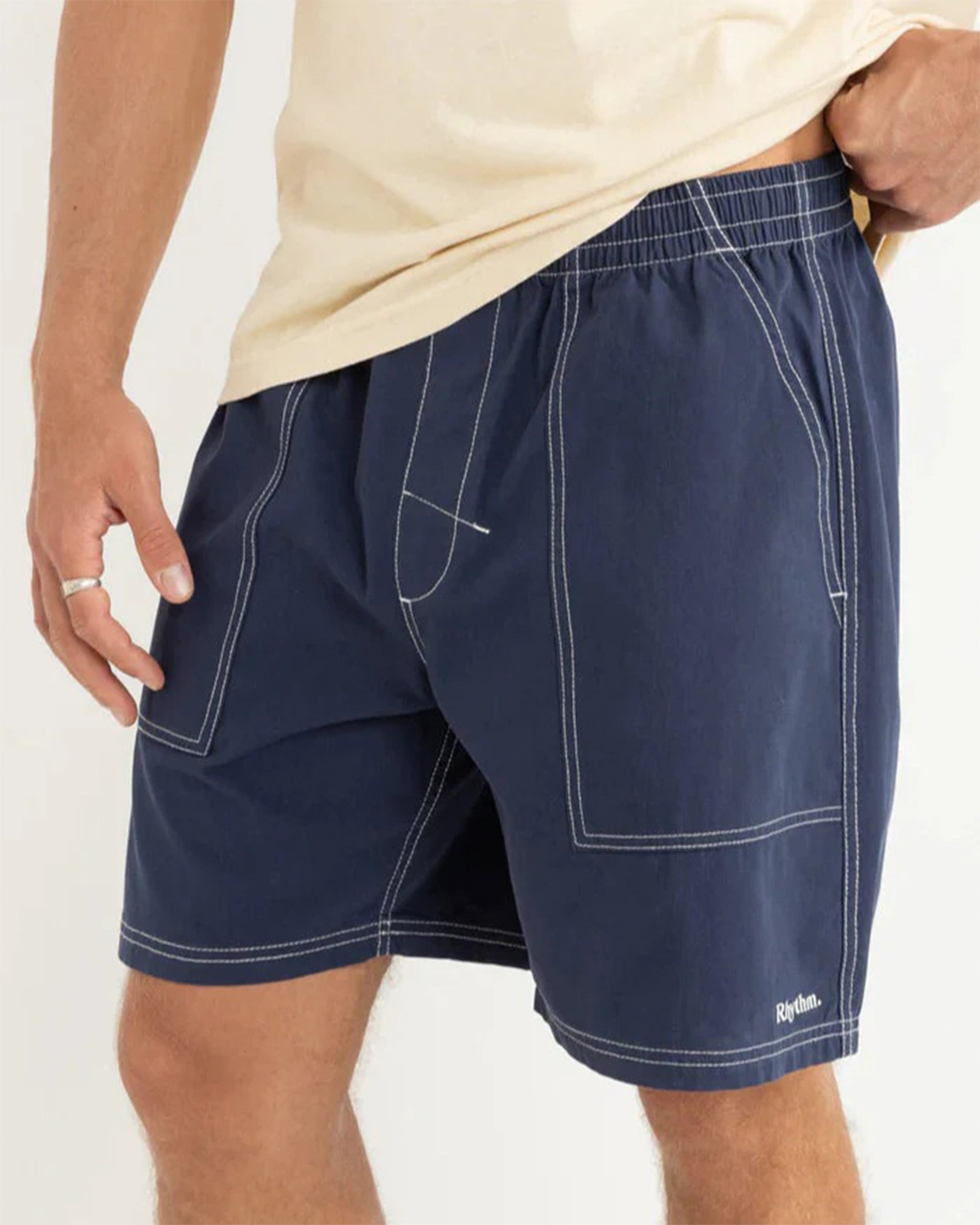 Rhythm Commuter Jam Shorts - Blue