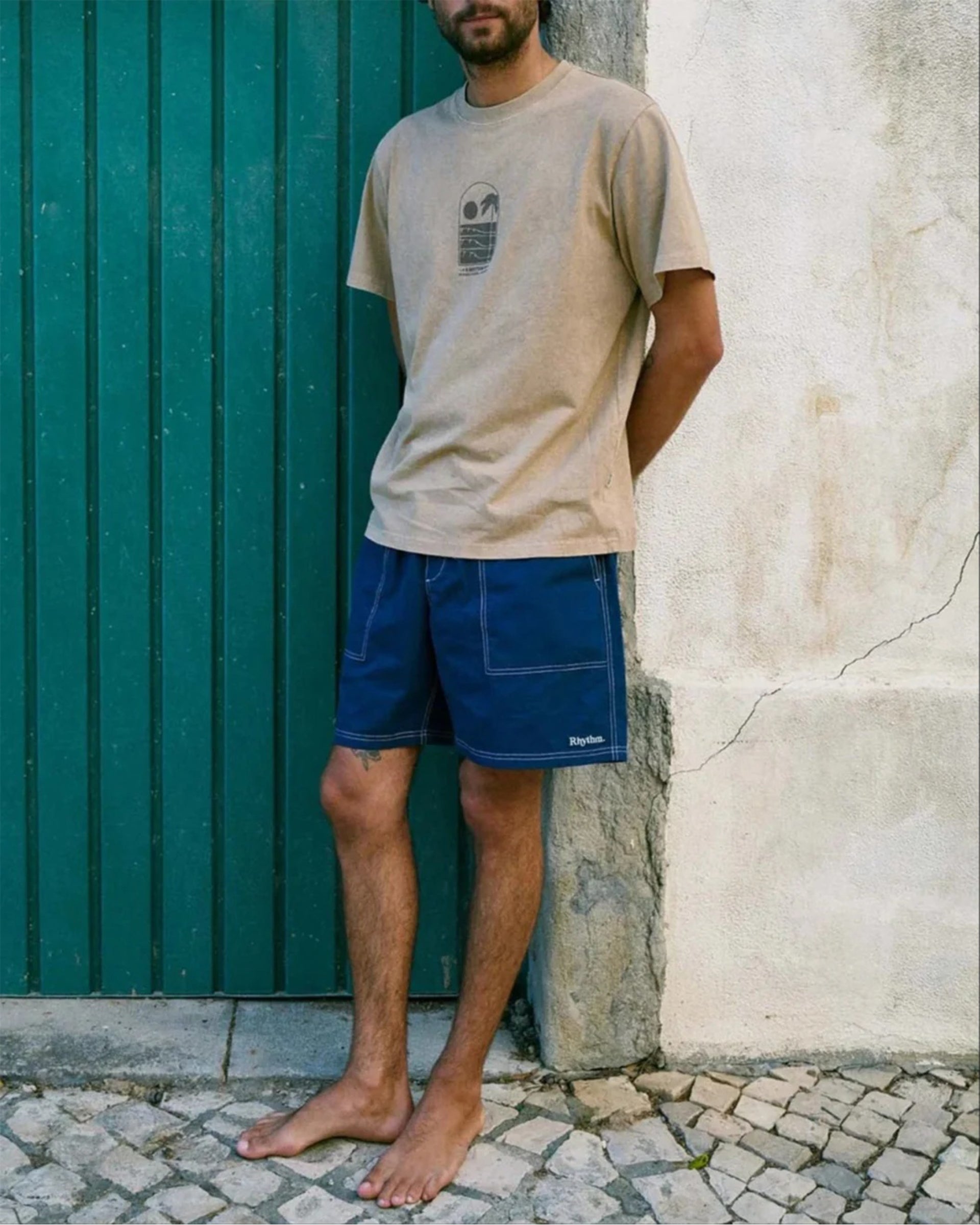 Rhythm Commuter Jam Shorts - Blue