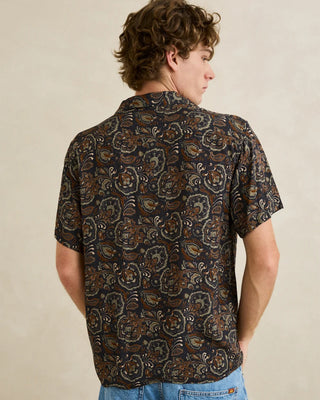 Rhythm Costa Rica Short Sleeve Shirt - Black