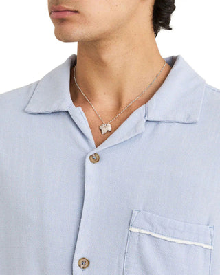 Rhythm Daytona Short Sleeve Shirt - Sky
