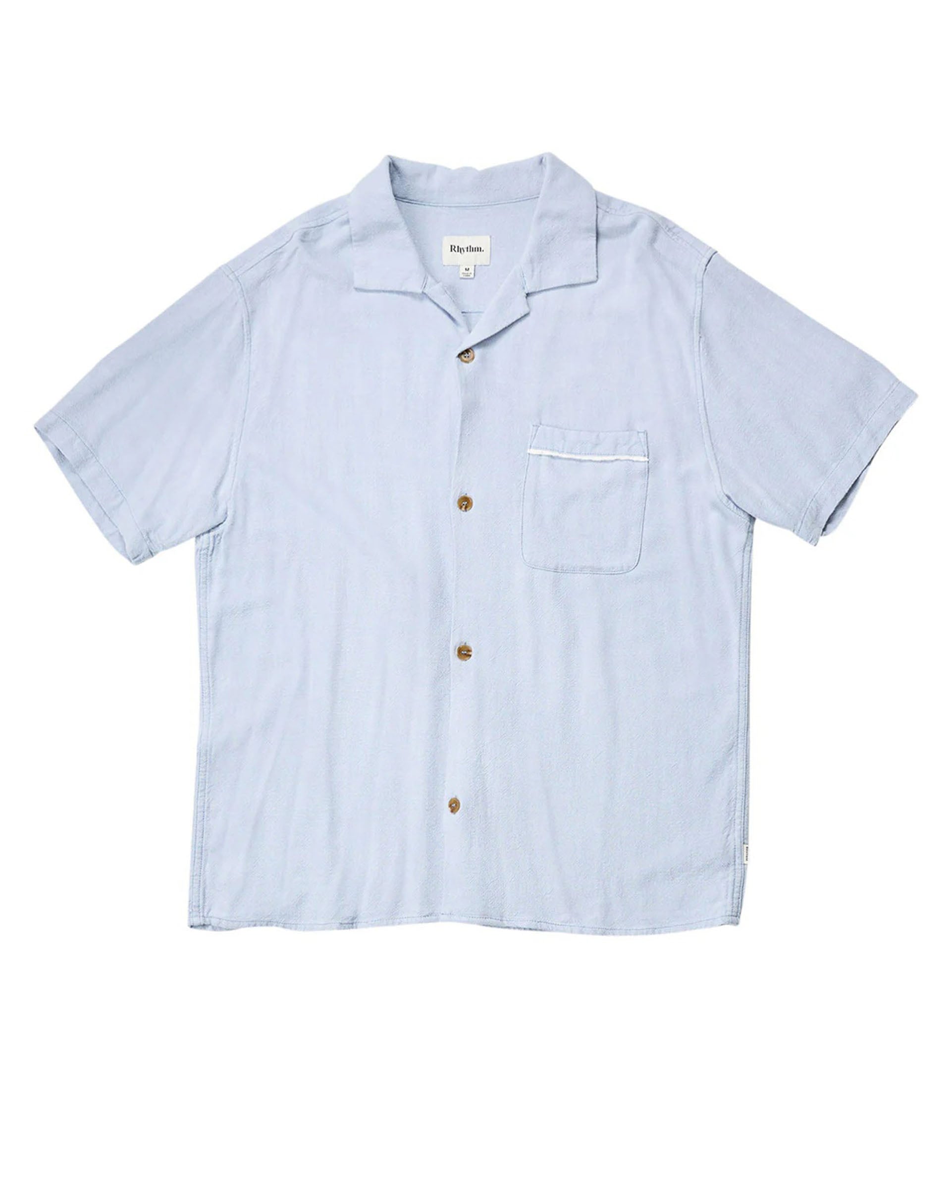 Rhythm Daytona Short Sleeve Shirt - Sky