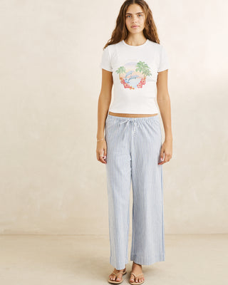 Rhythm Women's Dolphin Everyday Short Sleeve T-Shirt - White