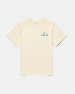 Rhythm Down Under Slub Short Sleeve T-Shirt - Cream