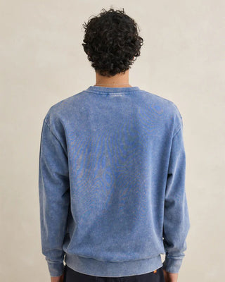 Rhythm Drifter Salt Wash Crewneck - Slate