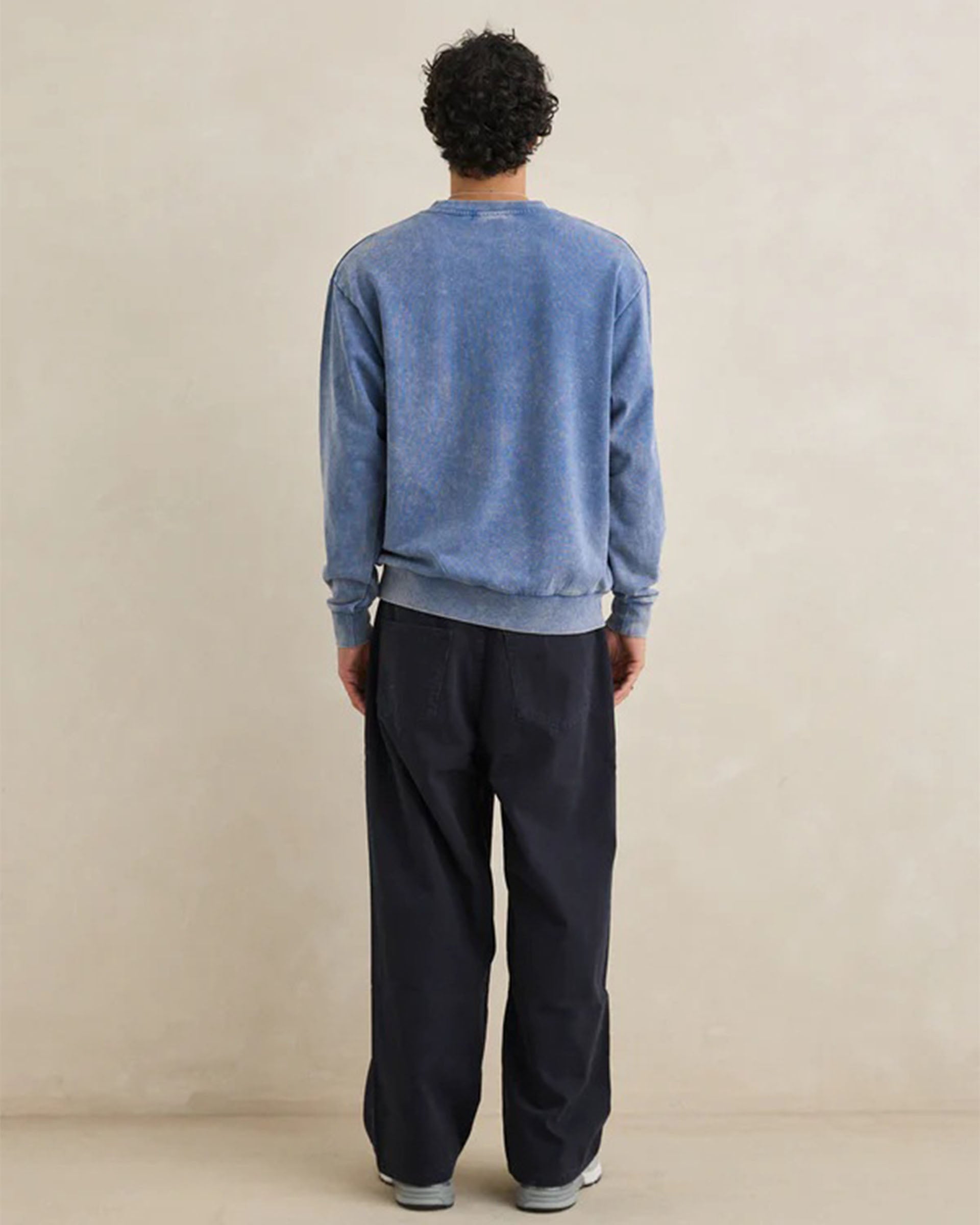 Rhythm Drifter Salt Wash Crewneck - Slate