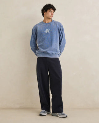 Rhythm Drifter Salt Wash Crewneck - Slate