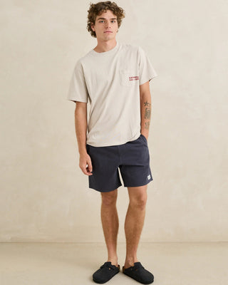 Rhythm Durango Vintage Pocket Short Sleeve T-Shirt - Moonrock